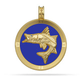 Snook Compass Medallion